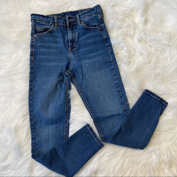TOPSHOP super high rise Jamie skinny jeans W28 - Picture 4 of 8